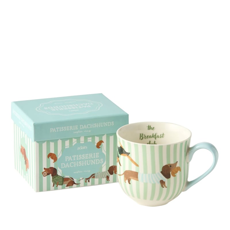 Dachshund Breakfast Club Patisserie Dachshunds Mug