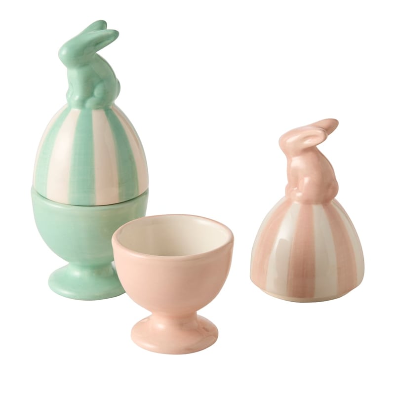 Carnival Stripe Pink Egg Cup
