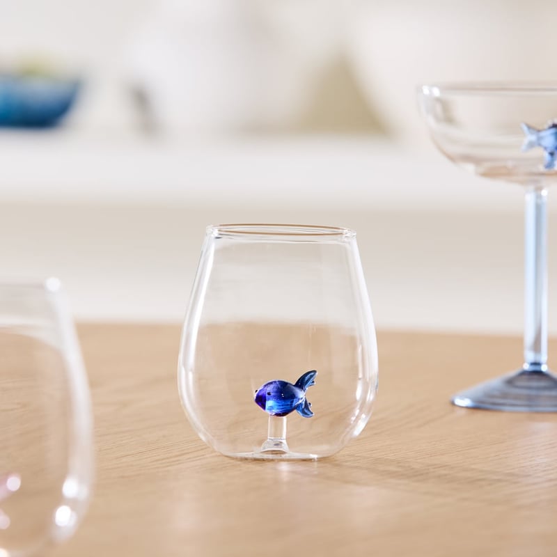 Summer Sealife Fish Tumbler Pack of 2