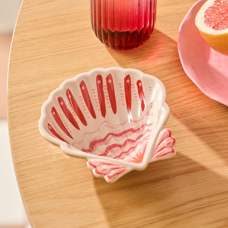 La Mer Coastal Clam Melamine Clam Dish