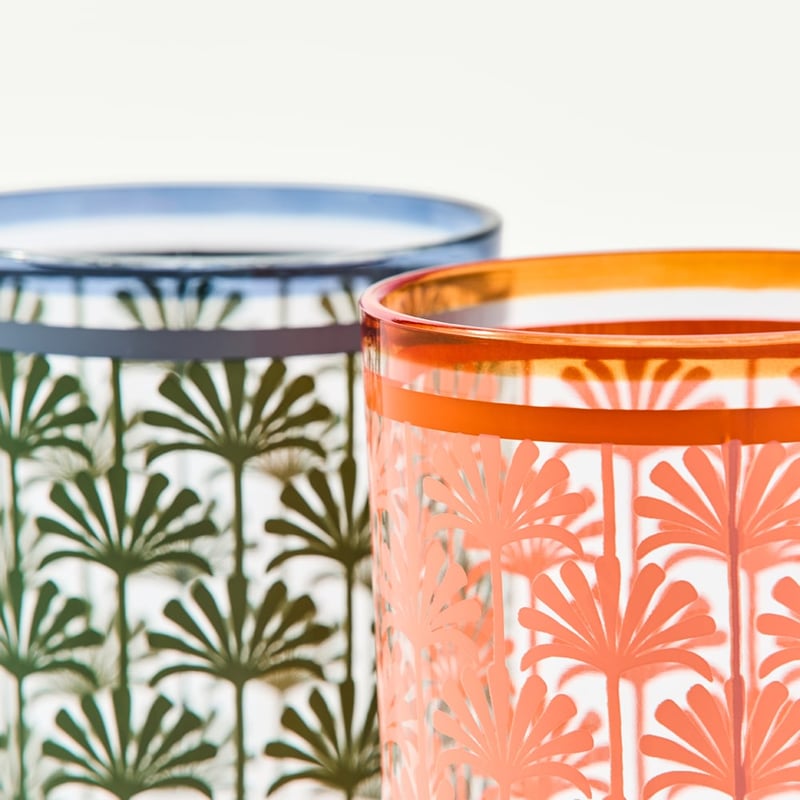 Natures Resort Fern Tumbler Pack of 2