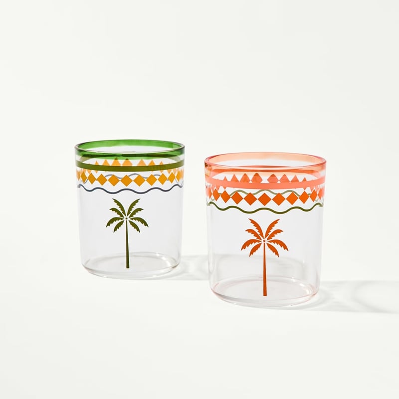 Natures Resort Palm Tumbler Pack of 2