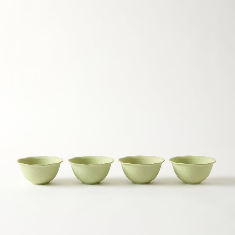 Catalina Lemongrass Bamboo Small Bowl Set of 4