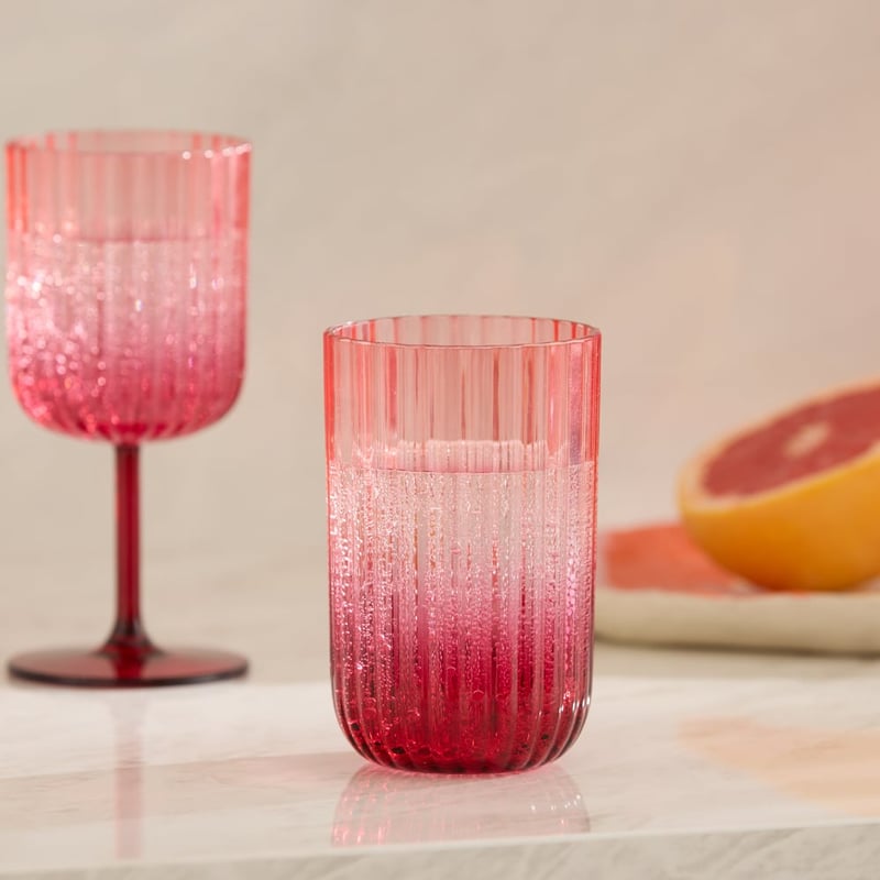 Positano Red & Pink Tumbler