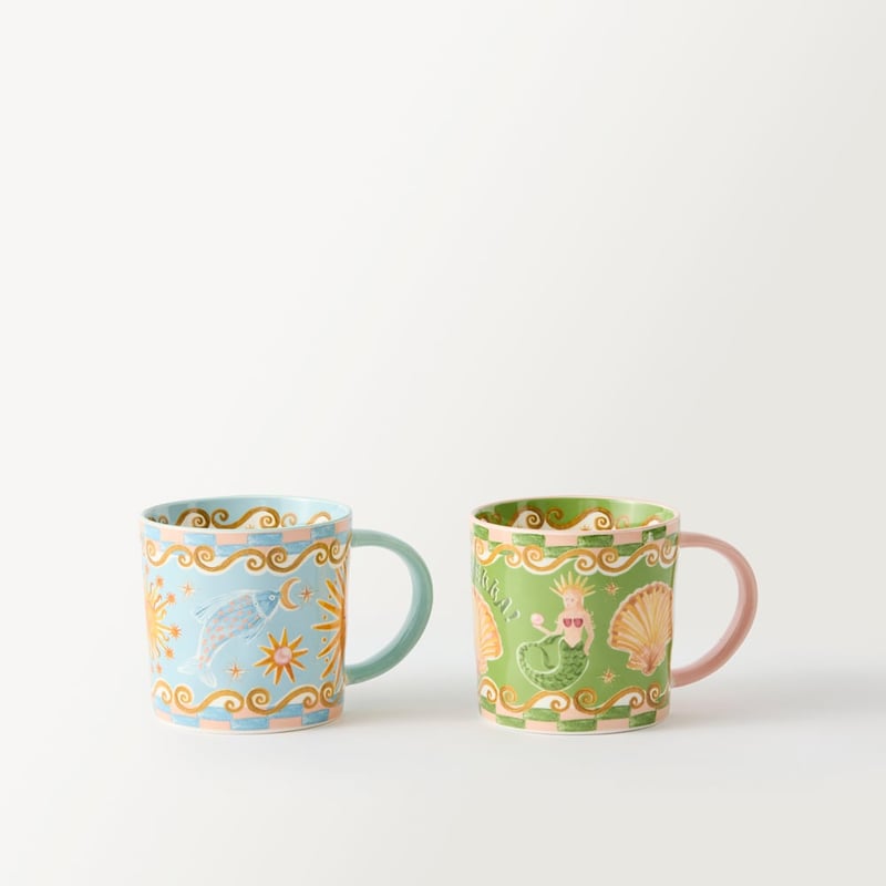 Buon Appetito Ciao Bella Mug Pack of 2