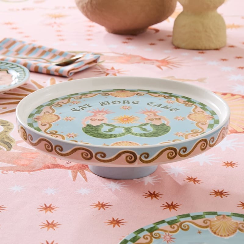 Buon Appetito Eat More Cake Cake Stand
