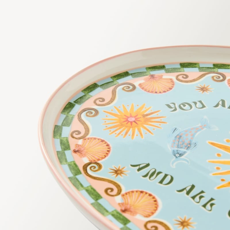 Buon Appetito Sun, Moon & Stars Oval Platter