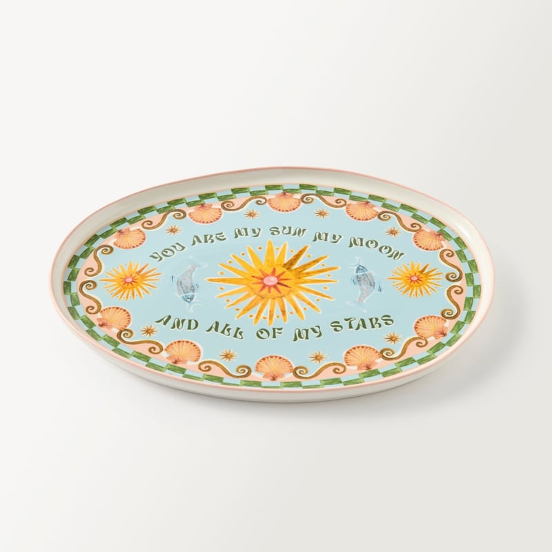 Buon Appetito Sun, Moon & Stars Oval Platter