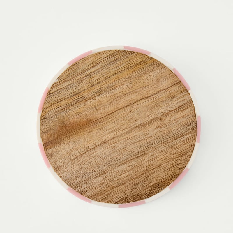 Umbria Multi Timber Coasters Pack of 4