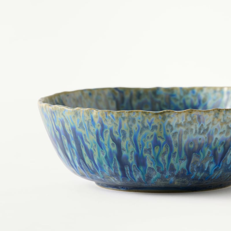 Marine Life Blue Bowl