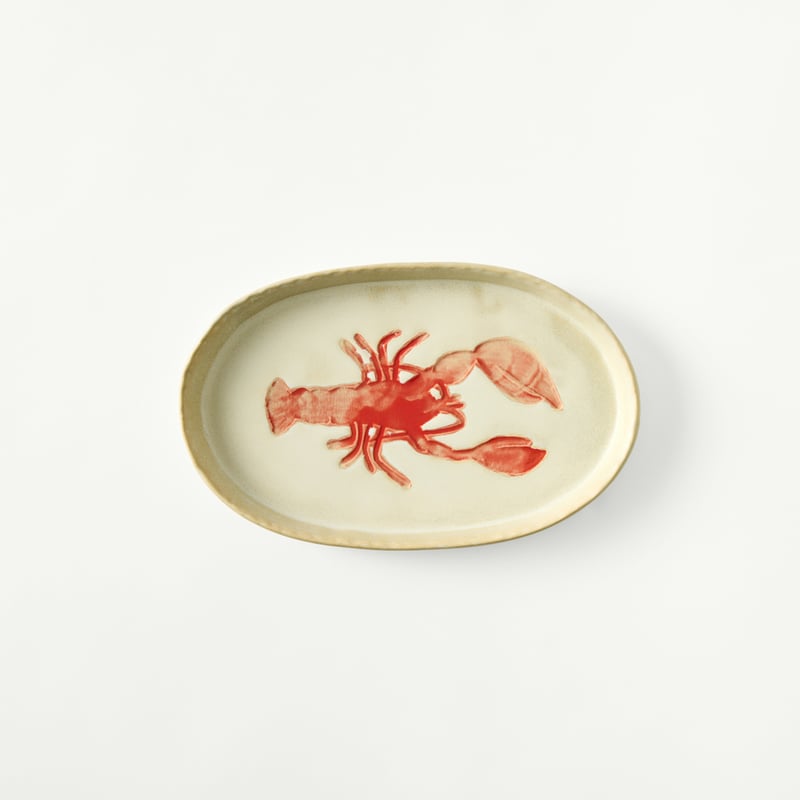 Marine Life Lobster Oval Platter