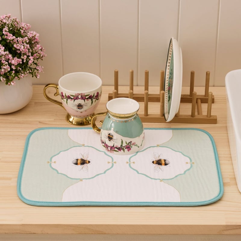 Harper Bees Reversible Drying Mat
