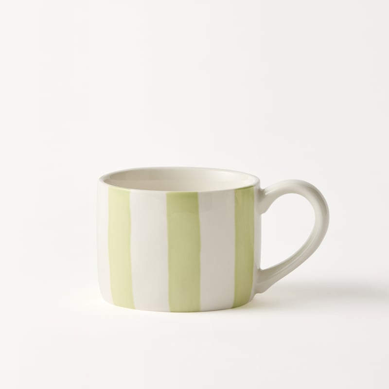 Stripe Lemongrass Mug