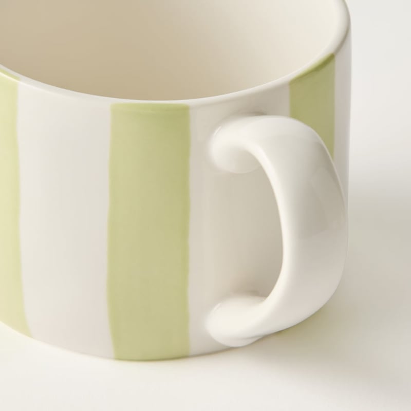 Stripe Lemongrass Mug