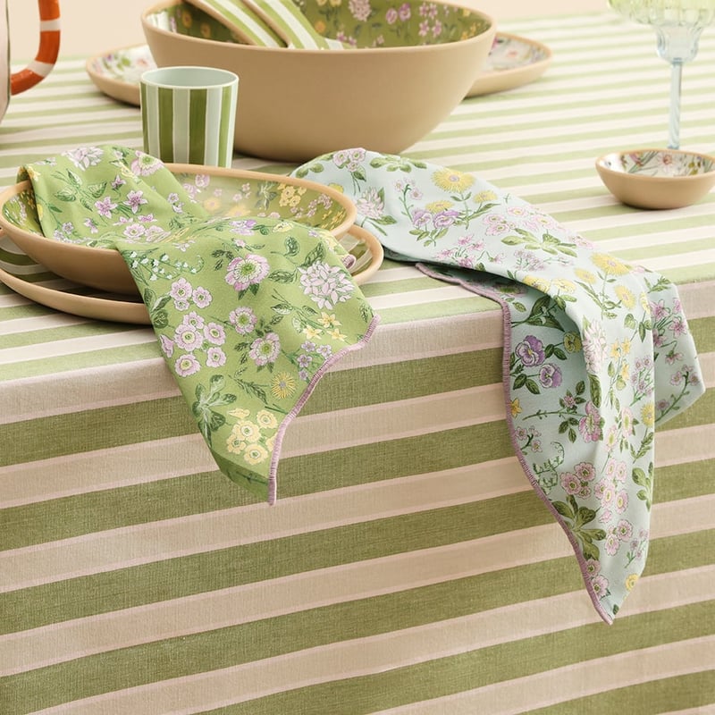 Garden House Green Napkins Pack of 2