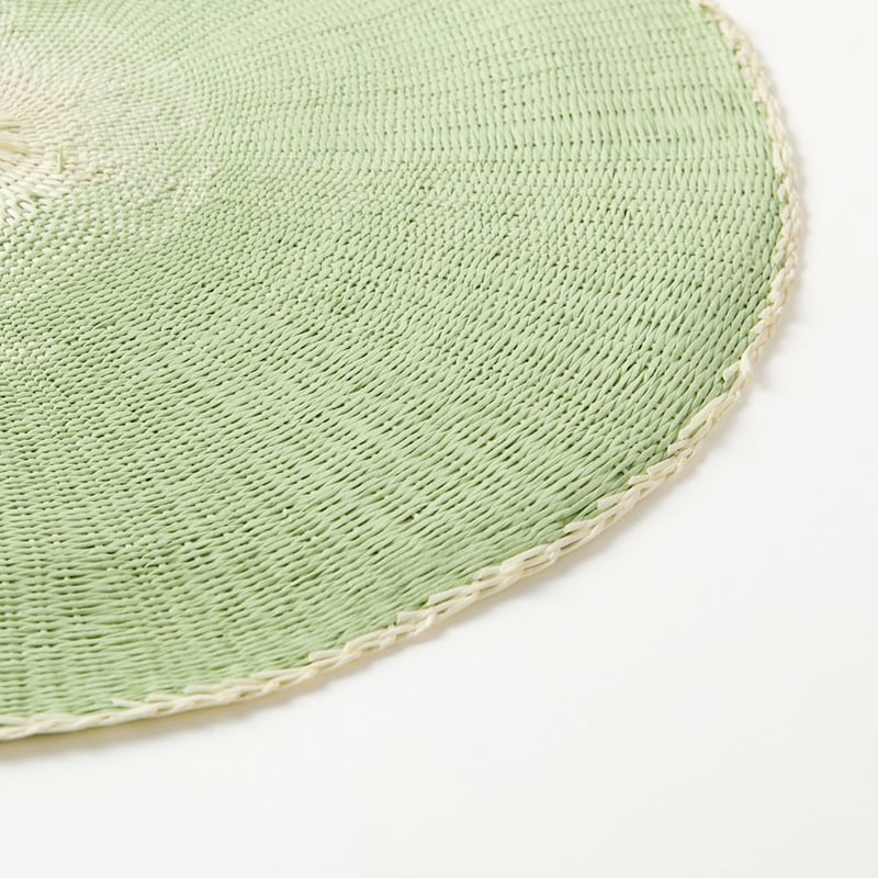 Orla Grass Green Woven Placemat Pack of 2