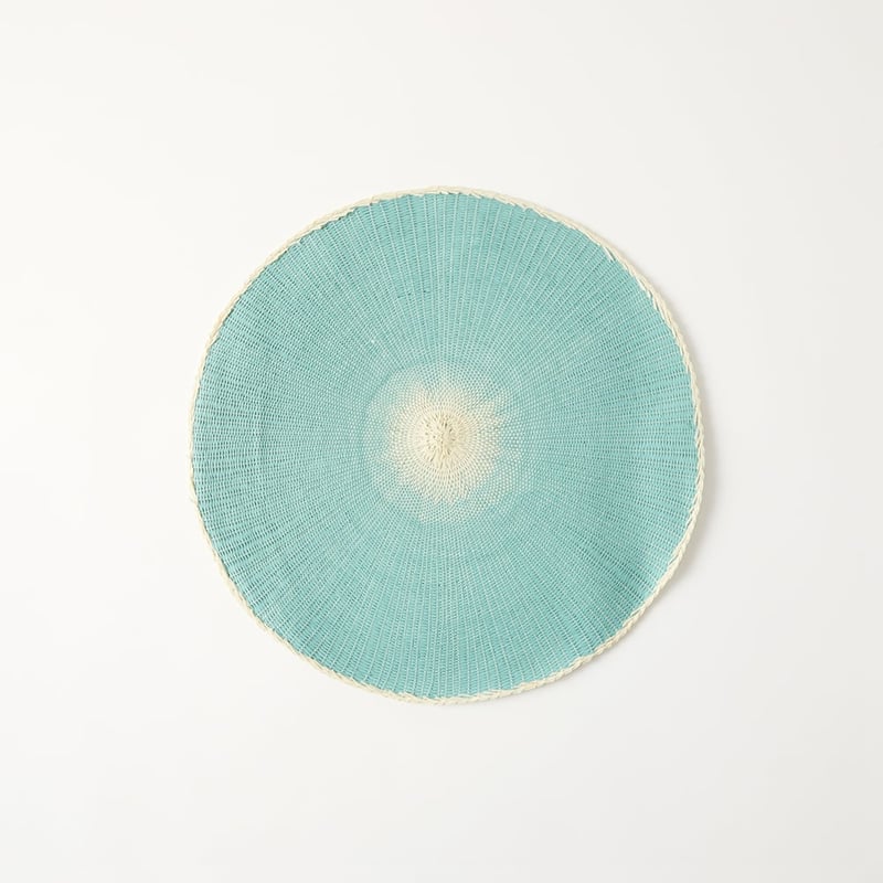 Orla Sea Blue Woven Placemat Pack of 2