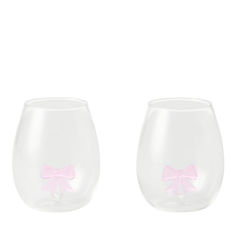 Bow Pink Tumbler Pack of 2