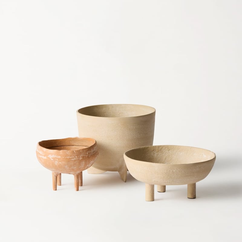 Laguna Terracotta Footed Bowl