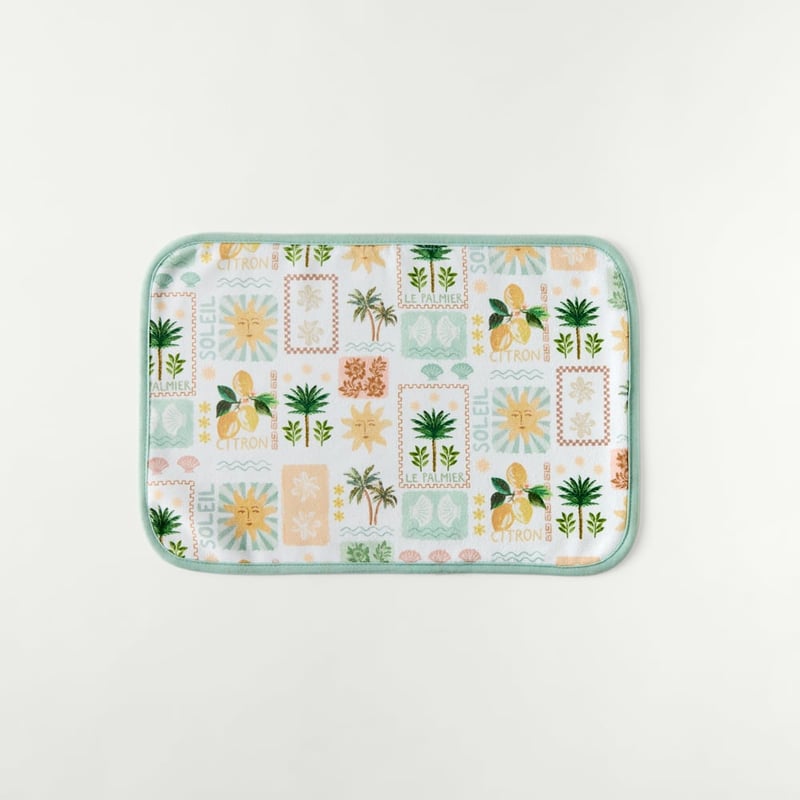 Harper Reversible Drying Mat Le Palmier