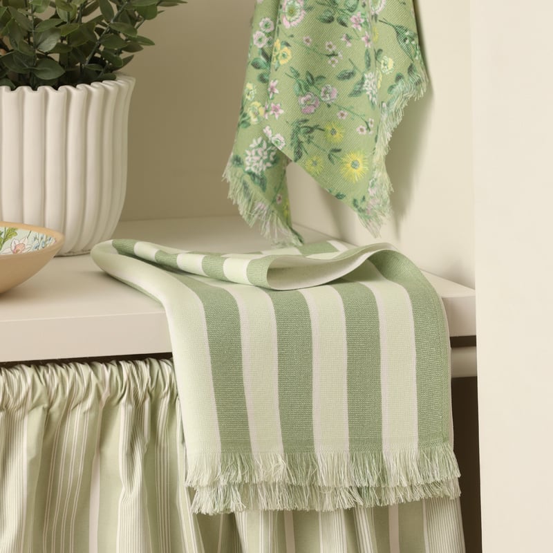 Garden House Green Tea Towel Pack of 2