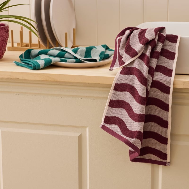 Isla Berry & Green Tea Towel Pack of 2