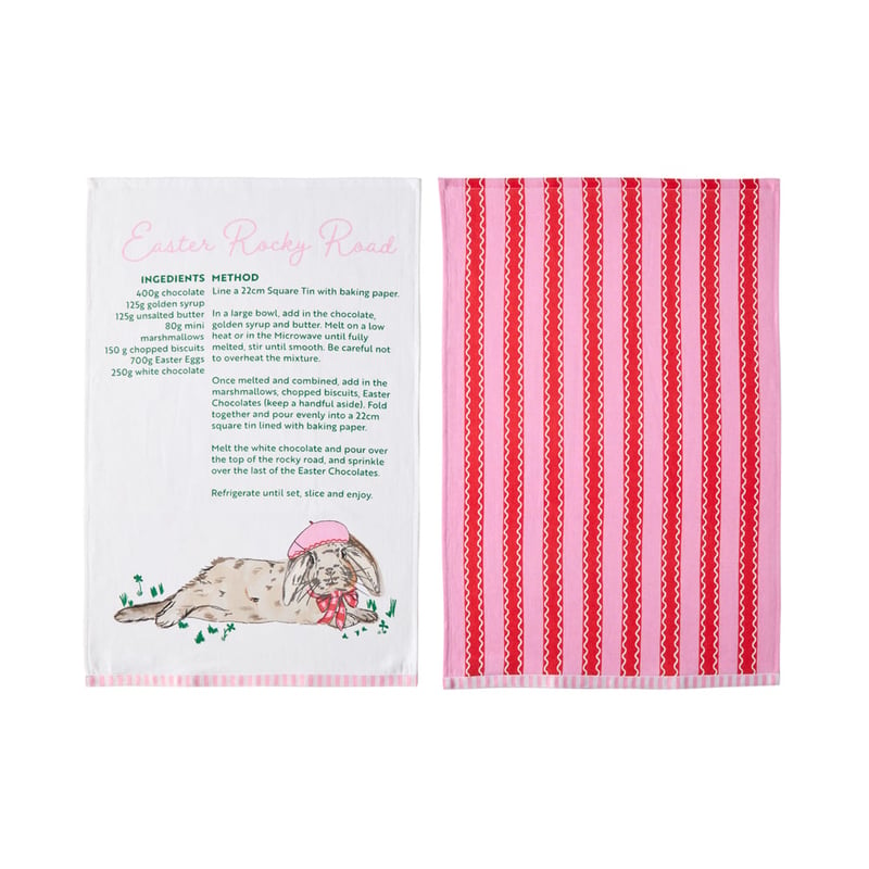 Easter Rocky Road Tea Towel Pack of 2