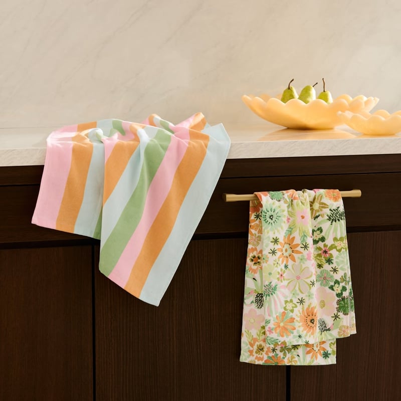 Tuscany Multi Tea Towel Pack of 2