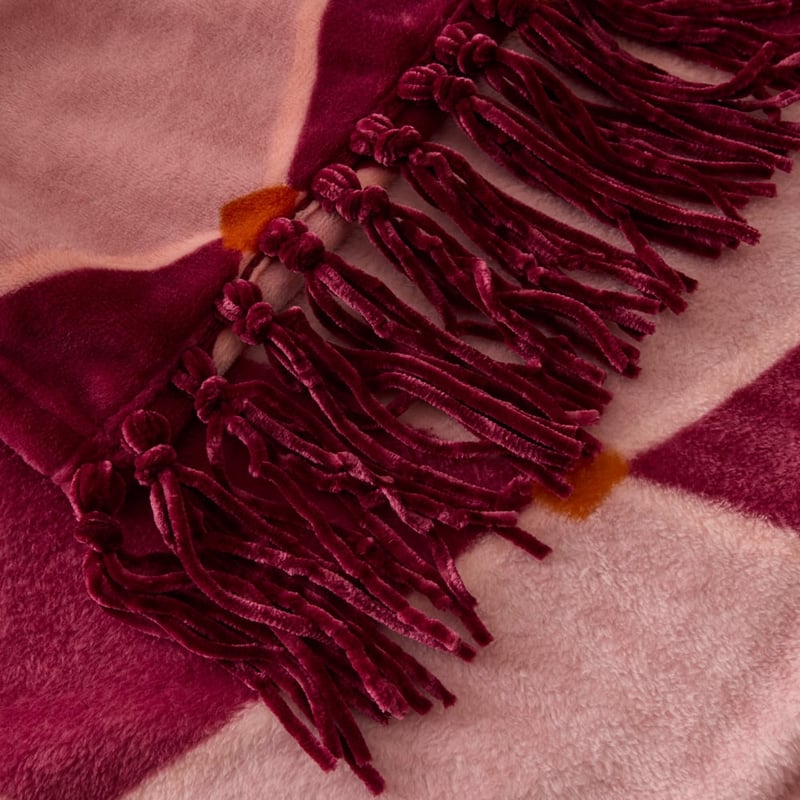 Supersoft Rosalie Pink Blanket