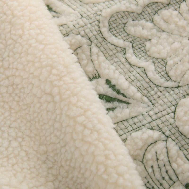 Dreamer Sage Fan Sherpa Blanket