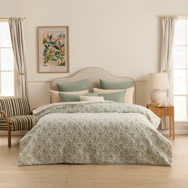 Dreamer Sage Fan Sherpa Blanket