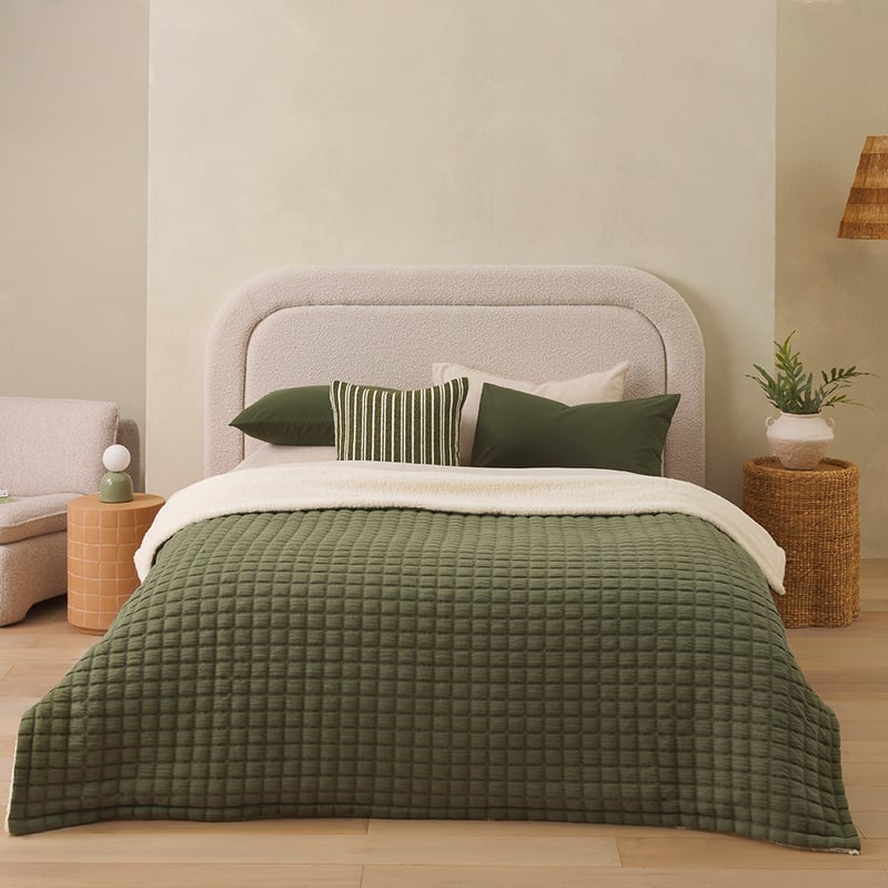 Soho Pine Jersey Blanket