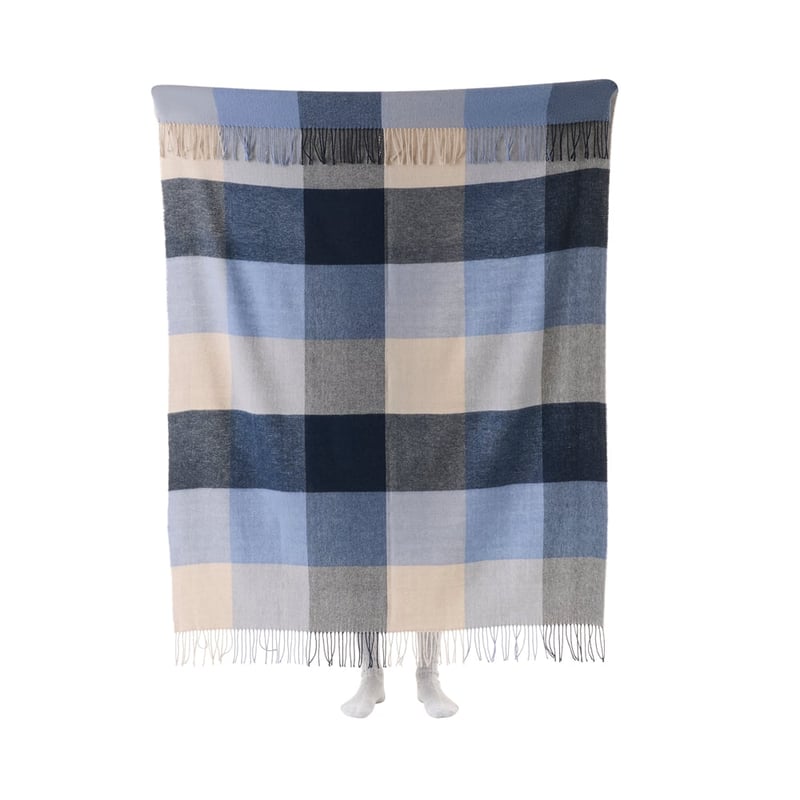 Holland Blues Wool Throw