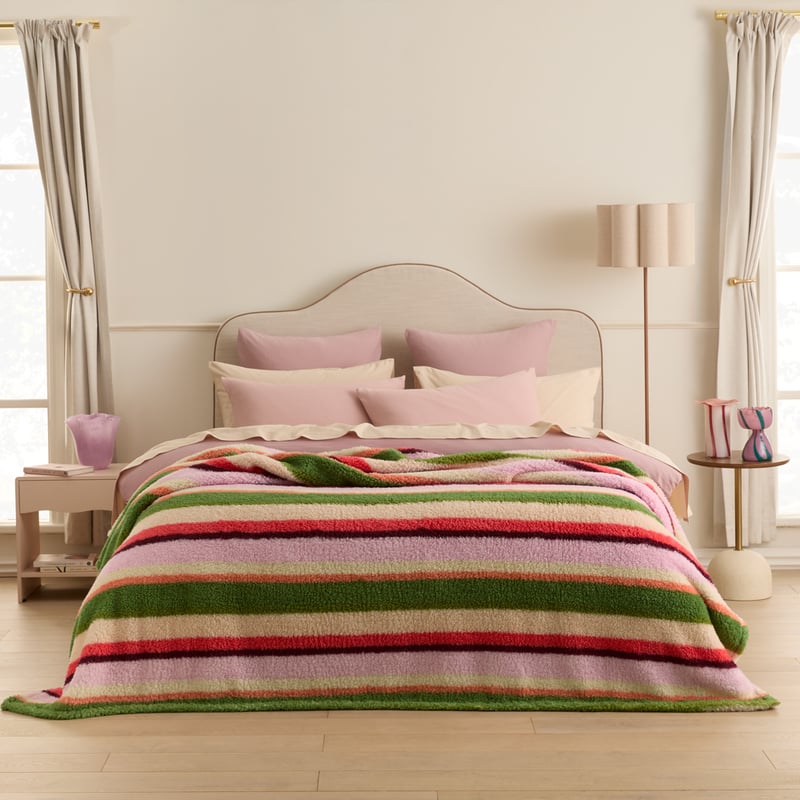 Cloud Cottage Chic Stripe Blanket
