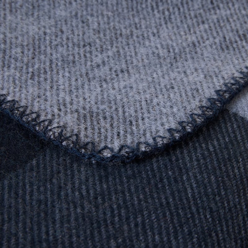 Holland Blues Wool Blanket