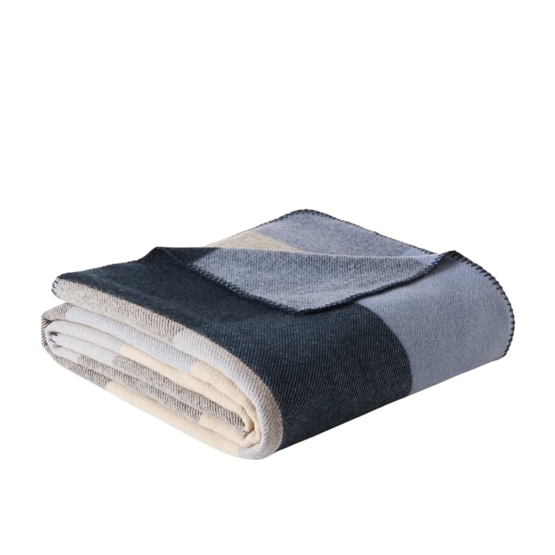 Holland Blues Wool Blanket