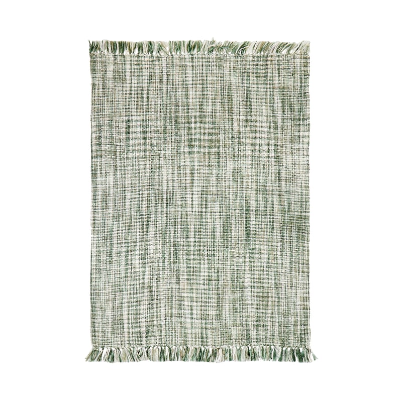 Burleigh Green Boucle Throw