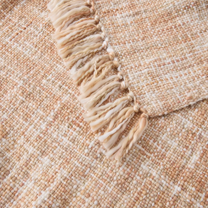 Burleigh Natural Boucle Throw