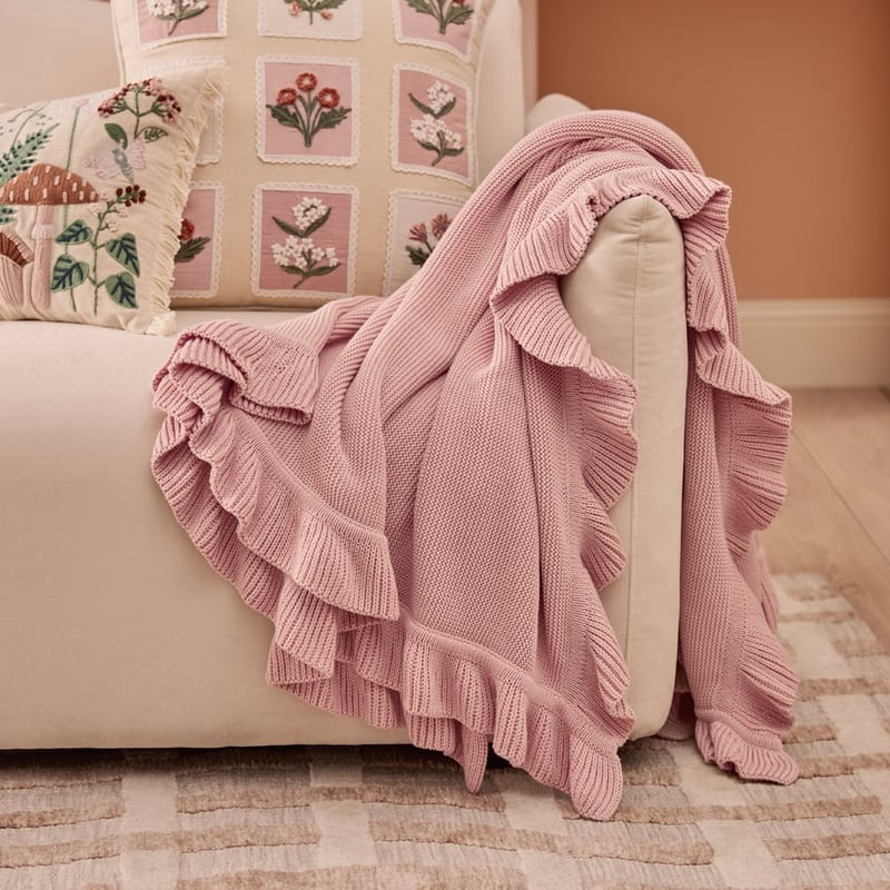 Evelyn Knit Potpourri Throw
