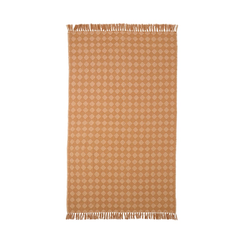 Harlequin Peanut Check Throw