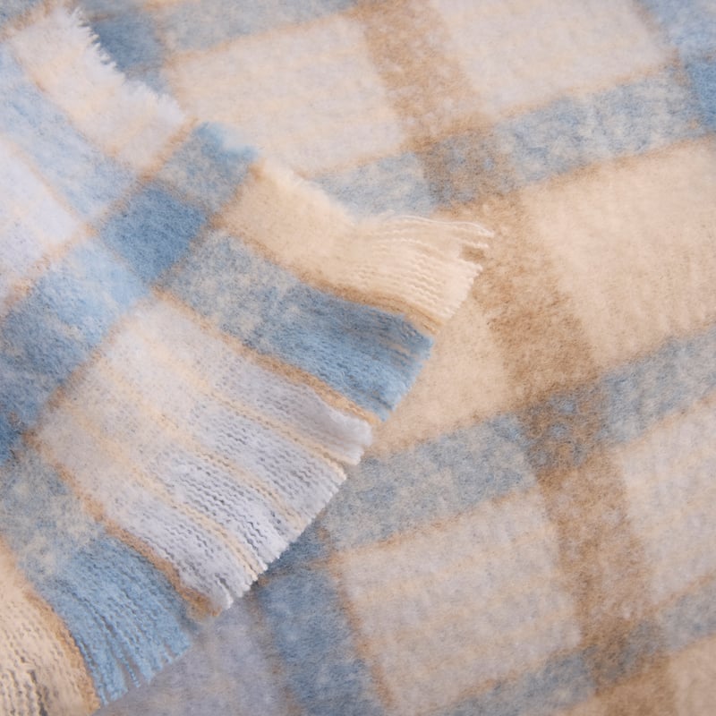 Michigan Flinders Check Blanket