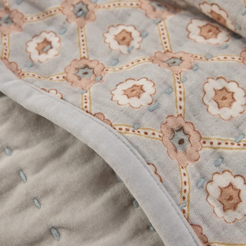 Aasha Blue Throw