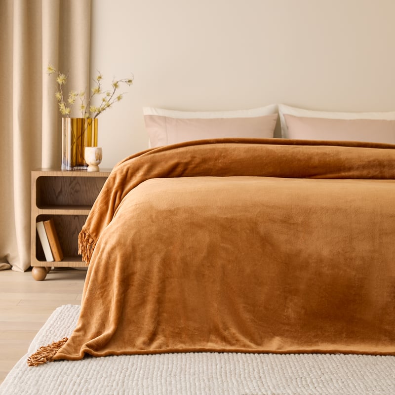 Supersoft Brown Sugar Blanket