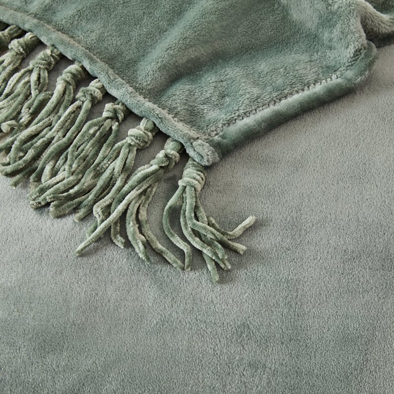 Supersoft Sage Blanket