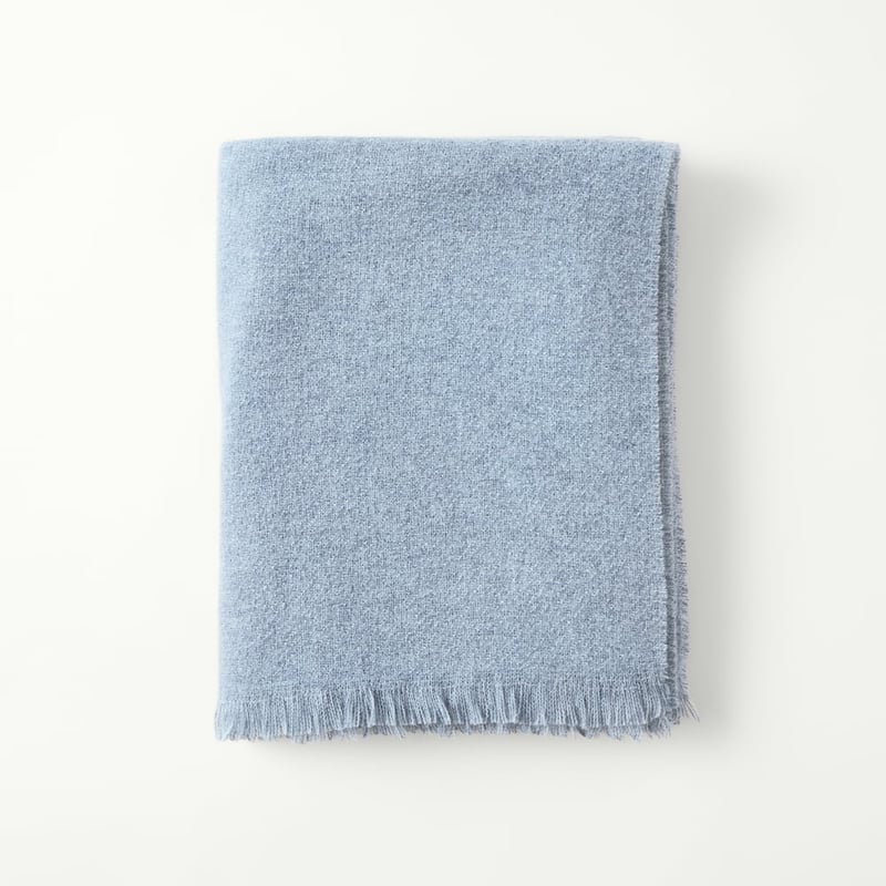Henri Marle Blue Throw