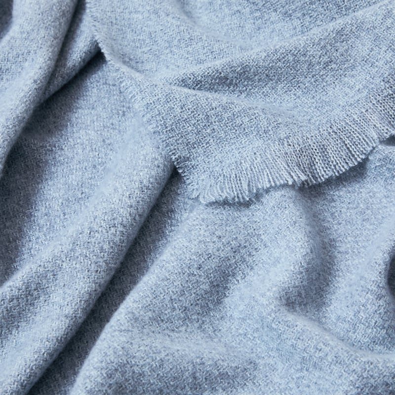 Henri Marle Blue Throw