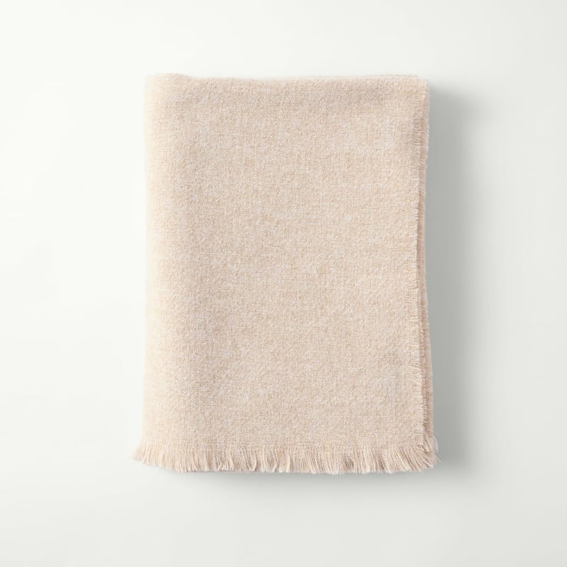 Henri Marle Natural Throw