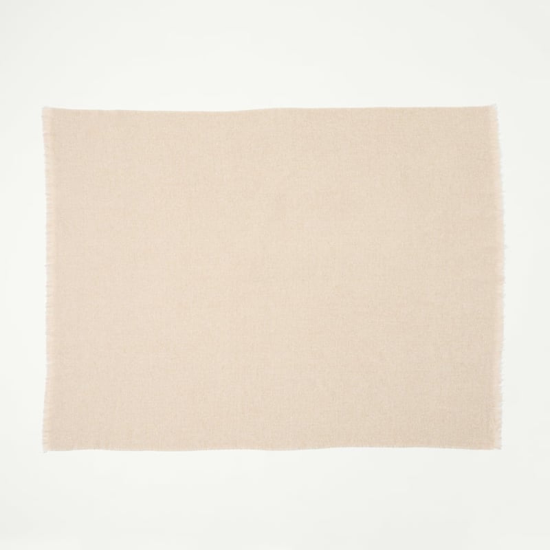 Henri Marle Natural Throw