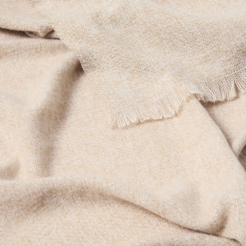 Henri Marle Natural Throw