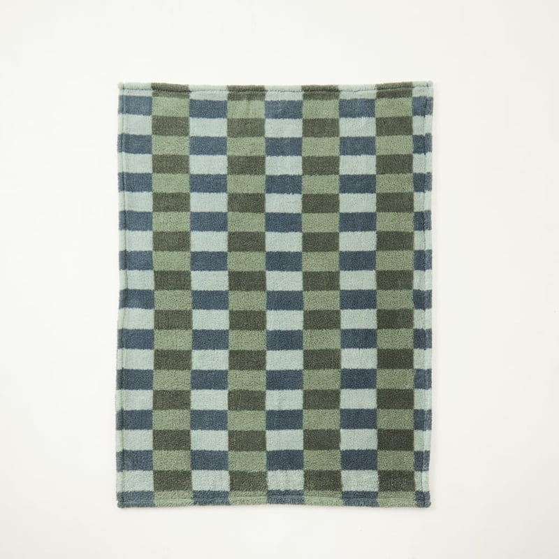 Cloud Nurture Grid Throw